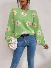 Load image into Gallery viewer, Dainty Daises Sweater