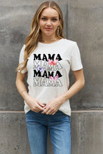 Load image into Gallery viewer, MAMA Butterfly Graphic Cotton T-Shirt