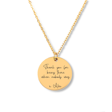 Load image into Gallery viewer, Custom Message Necklace