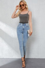 Load image into Gallery viewer, Pearly Girlie Mesh Cropped Top