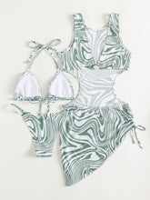 Load image into Gallery viewer, Ocean Gal Three-Piece Swim Set