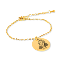 Load image into Gallery viewer, Human Portrait Bracelet
