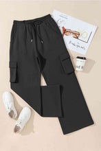 Load image into Gallery viewer, Drawstring Straight Pants with Pockets