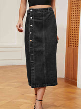 Load image into Gallery viewer, Cool Girl Denim Skirt