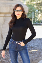 Load image into Gallery viewer, Basic Bae Full Size Mock Neck Long Sleeve Bodysuit