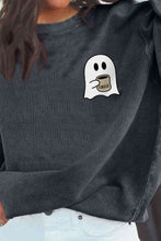 Load image into Gallery viewer, Spooky Szn Graphic Drop Shoulder Sweatshirt