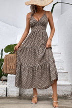 Load image into Gallery viewer, All of the Print Tie Back Dress