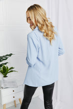 Load image into Gallery viewer, City Scape Three-Quarter Sleeve Blazer