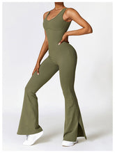 Load image into Gallery viewer, Fit and Flare Jumpsuit