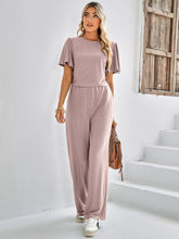 Load image into Gallery viewer, All Around Textured Top and Pants Set
