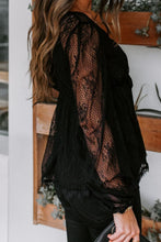 Load image into Gallery viewer, Lacey Sleeve Blouse