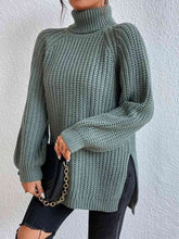 Load image into Gallery viewer, Winter Day Slit Sweater