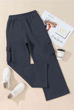 Load image into Gallery viewer, Drawstring Straight Pants with Pockets