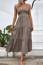 Load image into Gallery viewer, All of the Print Tie Back Dress