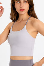 Load image into Gallery viewer, Mina Scoop Back Sports Cami