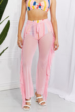 Load image into Gallery viewer, Marina Mesh Ruffle Cover-Up Pants