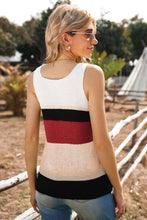Load image into Gallery viewer, Solid Lines Rib-Knit Tank
