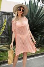 Load image into Gallery viewer, Coastal Side Slit Cover-Up Dress