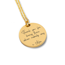 Load image into Gallery viewer, Custom Message Necklace