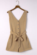 Load image into Gallery viewer, Linen Life Sleeveless Romper