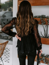 Load image into Gallery viewer, Lacey Sleeve Blouse
