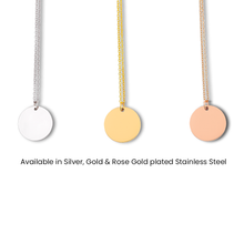 Load image into Gallery viewer, Custom Message Necklace