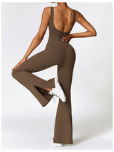 Load image into Gallery viewer, Fit and Flare Jumpsuit