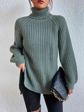 Load image into Gallery viewer, Winter Day Slit Sweater