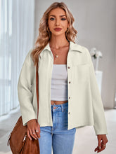 Load image into Gallery viewer, Waffle Knit Button Up Shacket