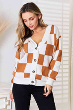 Load image into Gallery viewer, Checkmate Cardigan