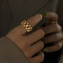 Load image into Gallery viewer, Plated Titanium Steel Ring