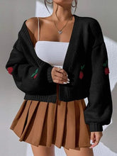 Load image into Gallery viewer, Cherry Girl Cardigan