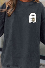 Load image into Gallery viewer, Spooky Szn Graphic Drop Shoulder Sweatshirt