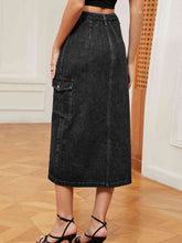 Load image into Gallery viewer, Cool Girl Denim Skirt