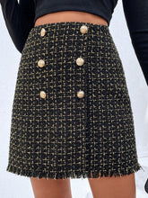 Load image into Gallery viewer, Sarah Fringe Hem Skirt