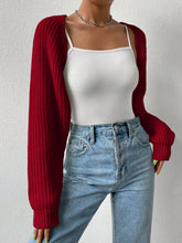 Load image into Gallery viewer, A Little Chill Cropped Cardigan
