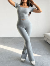 Load image into Gallery viewer, Made you Look Sleeve Top and Pants Set
