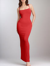 Load image into Gallery viewer, Built-In Shapewear Sleeveless Maxi Dress
