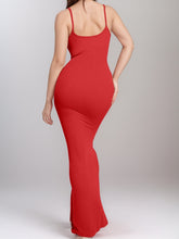 Load image into Gallery viewer, Built-In Shapewear Sleeveless Maxi Dress
