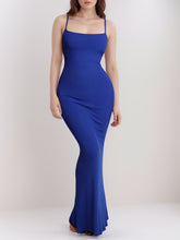 Load image into Gallery viewer, Built-In Shapewear Sleeveless Maxi Dress
