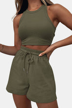 Load image into Gallery viewer, The One Top and Drawstring Shorts Set
