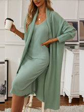 Load image into Gallery viewer, Victoria 2 Piece Sweater Dress and Duster Set
