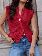 Load image into Gallery viewer, Polly Sweater Vest with Pockets
