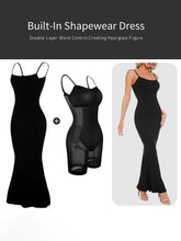 Load image into Gallery viewer, Built-In Shapewear Sleeveless Maxi Dress
