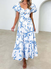 Load image into Gallery viewer, Lady Like Puff Sleeve Dress
