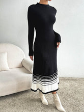 Load image into Gallery viewer, Here She Is Long Sleeve Sweater Dress
