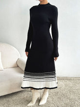 Load image into Gallery viewer, Here She Is Long Sleeve Sweater Dress
