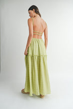 Load image into Gallery viewer, Mamba Cutout Waist Backless Maxi Dress
