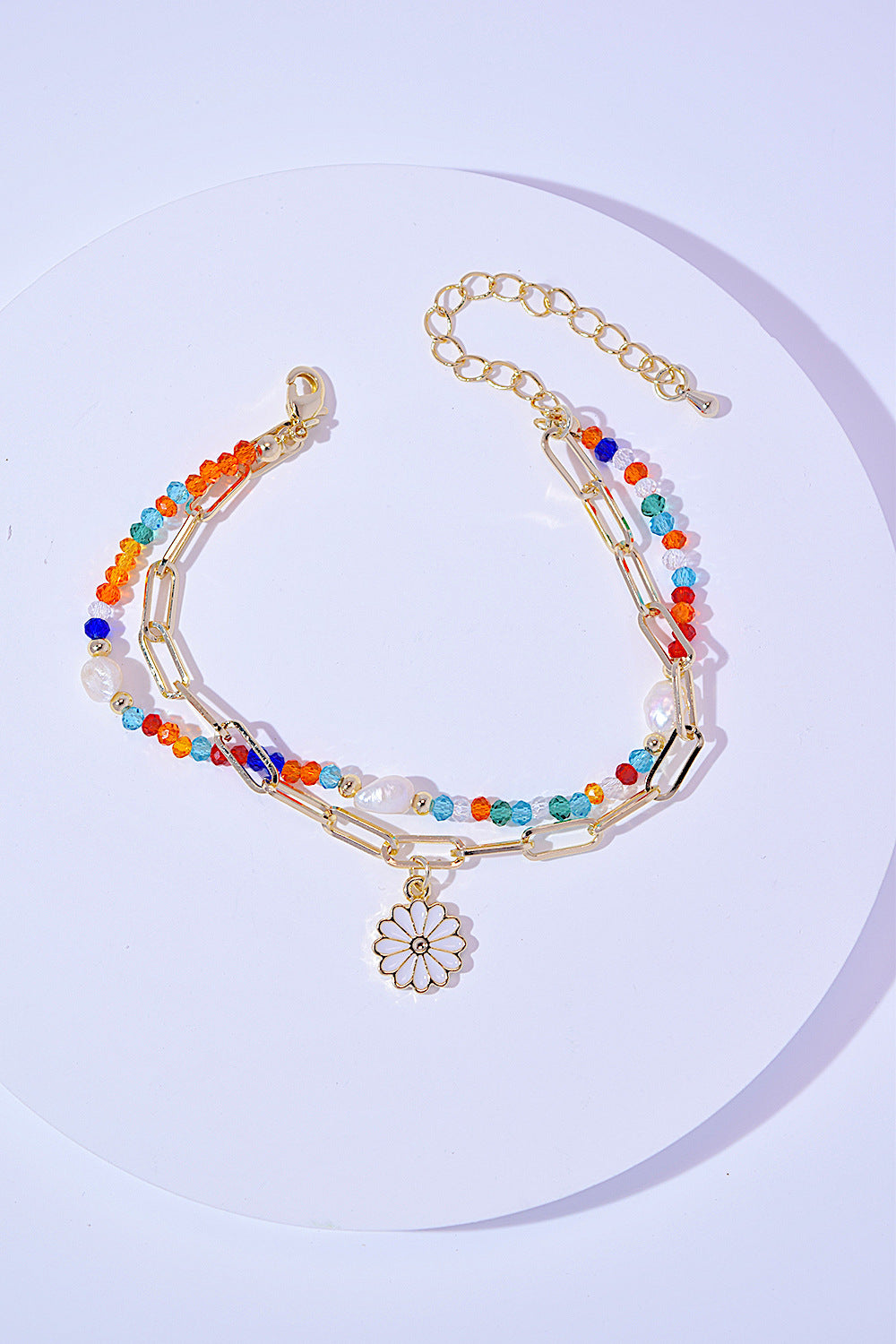 Color the World Layered Charm Bracelet