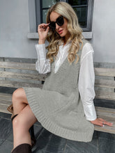 Load image into Gallery viewer, PRE-ORDER - The Very Beginning Sweater Dress - GRAY COLOR - Every Stitch Boutique
